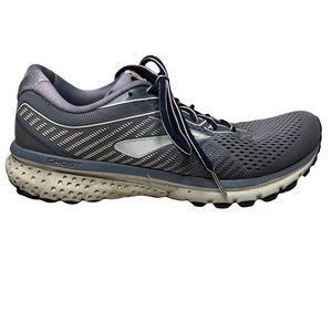 Brooks Ghost 12 Running Shoes Womens Blue Grey 1203051B086 Size 9.5